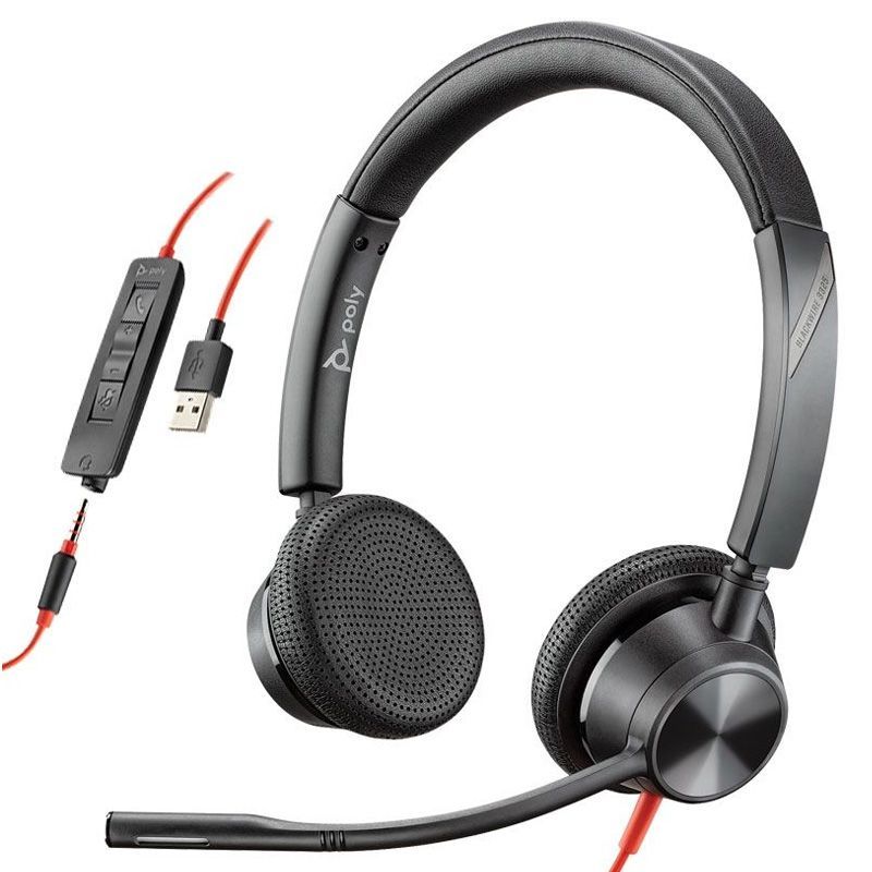 Plantronics Blackwire 3325 USB y jack