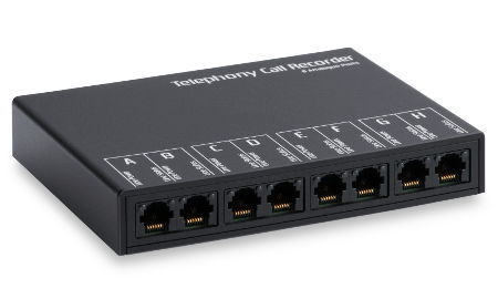 Grabador de lineas telefónicas EyeSDN USB-A8Bx