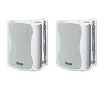 Altavoces blancos de 25W