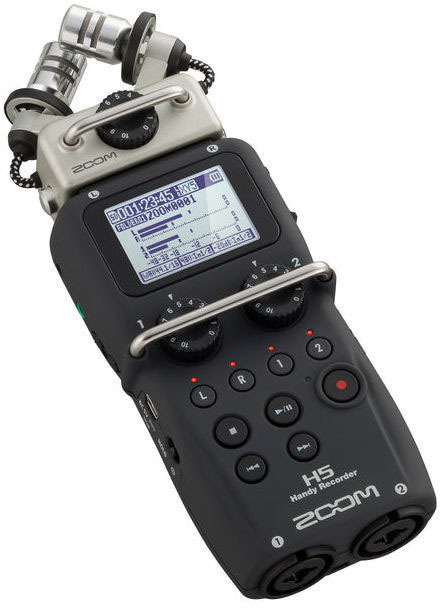 Grabador digital portatil de cuatro pistas Zoom H5