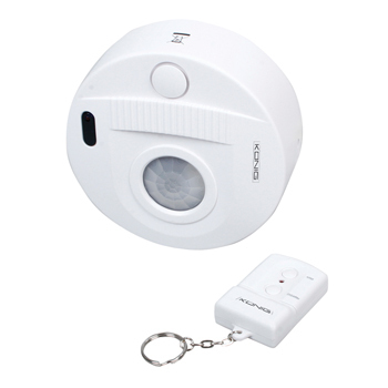 Detector de movimiento de techo con alarma
