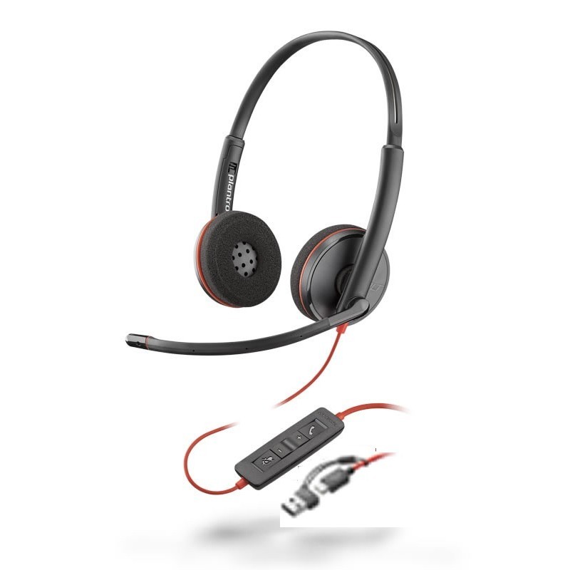 Poly Blackwire 3220 USB A y C