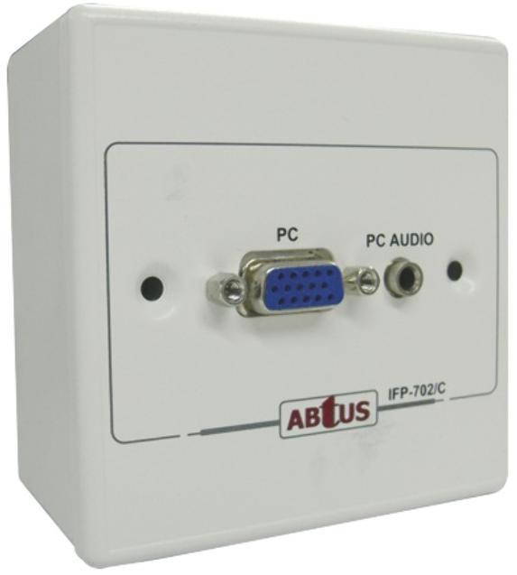 Caja de conexión VGA Audio PC