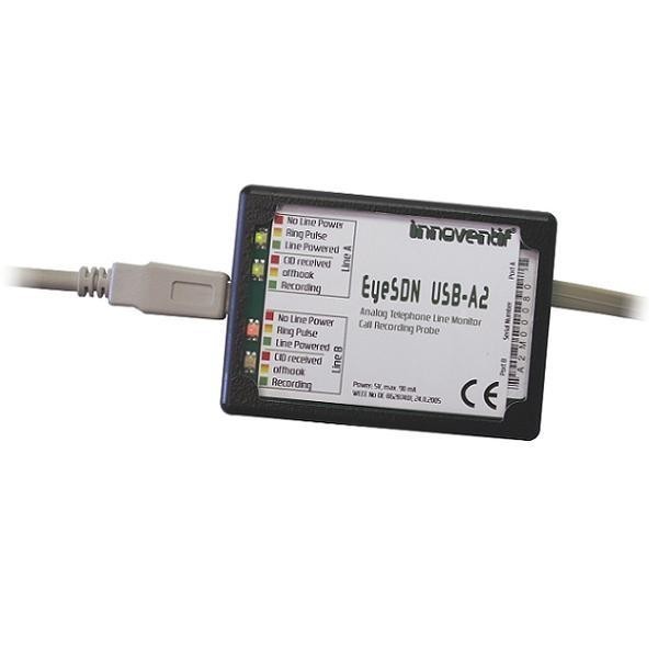 Grabador de lineas telefónicas EyeSDN USB-A2