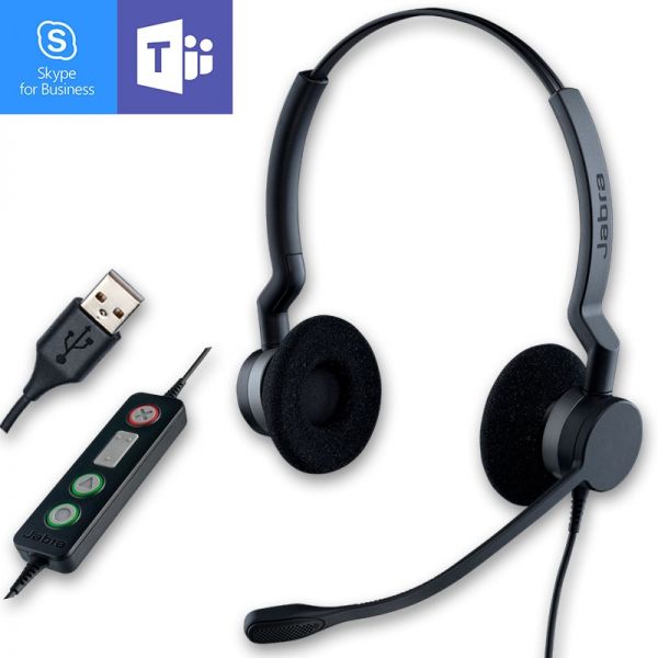 Jabra BIZ 2300 USB Duo MS Lync - Imagen 3