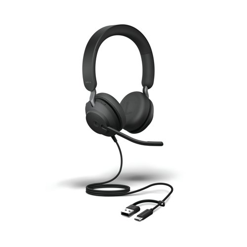 Jabra Evolve2 40 SE, USB C/A, MS Estéreo