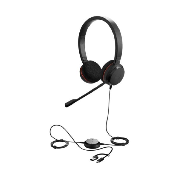 Jabra evolve 20 USB A/C estéreo