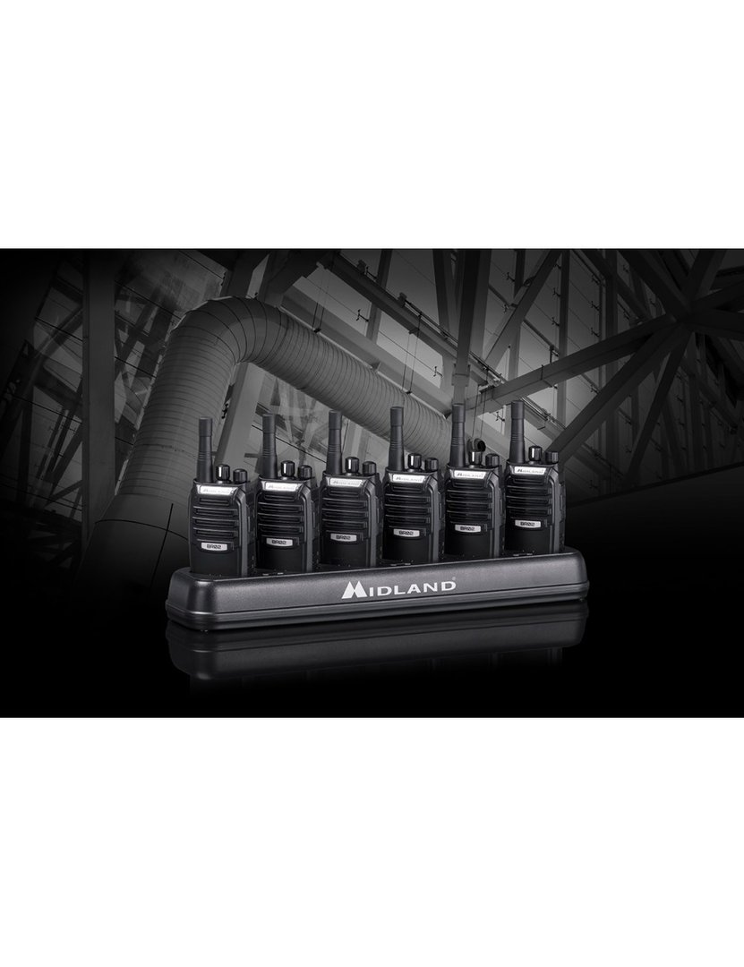 Cargador múltiple para Midland BR02