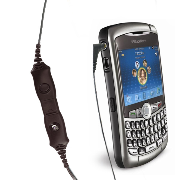 Cable Plantronics conexión para blackberry