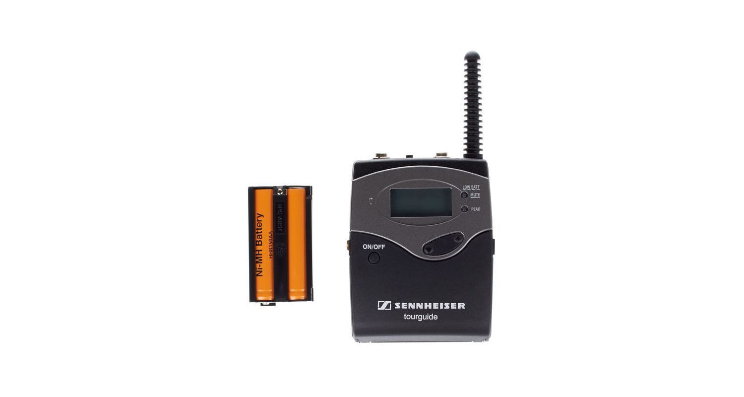 Transmisor Sennheiser para visitas guiadas