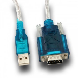 Adaptador de USB a Serie RS232 y cable