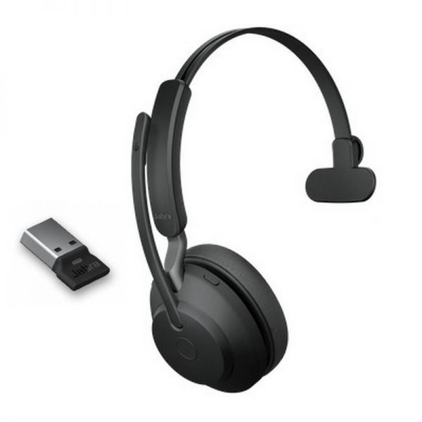 Jabra Evolve2 65 Mono USB-A MS con soporte de carga - Imagen 4