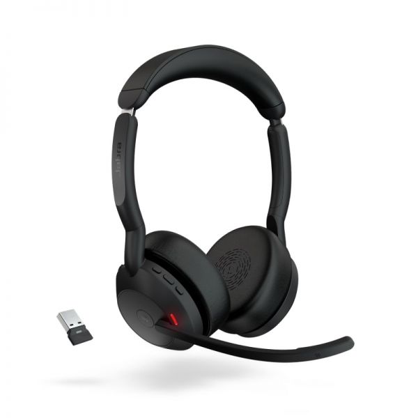 Jabra Evolve2 55 MS Estéreo Link 380 USB-A con base de carga - Imagen 3