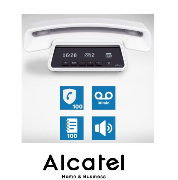 Alcatel Dect EPure Premium BLANCO con Contestador - Imagen 3