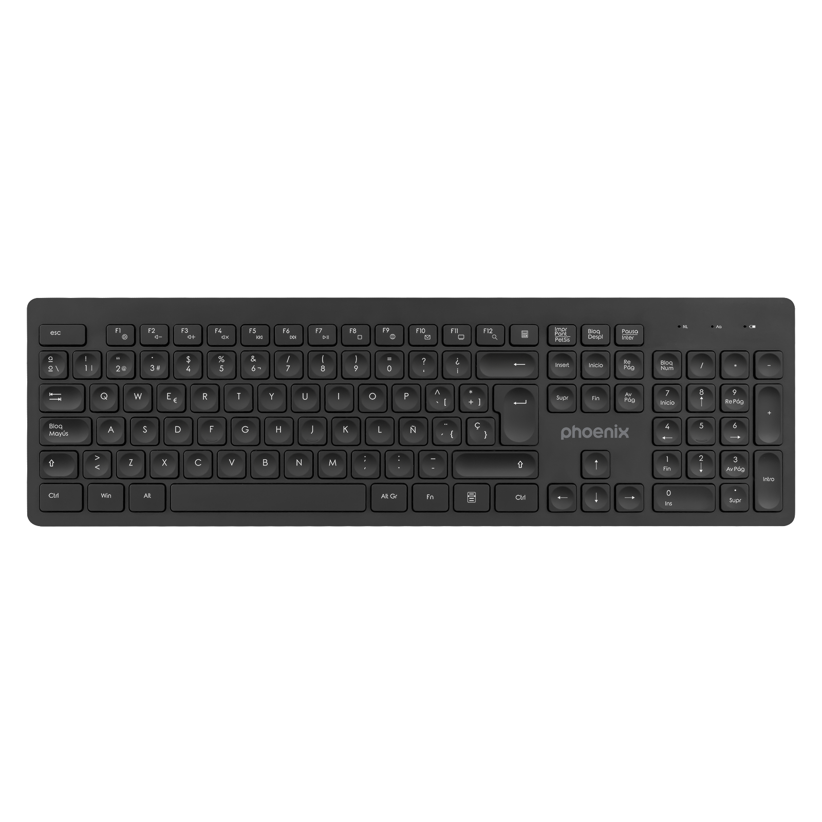 Teclado inalámbrico regulable Phoenix K200
