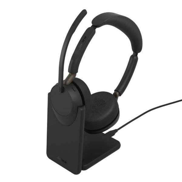 Jabra Evolve3 65 UC Stereo USB-A con base