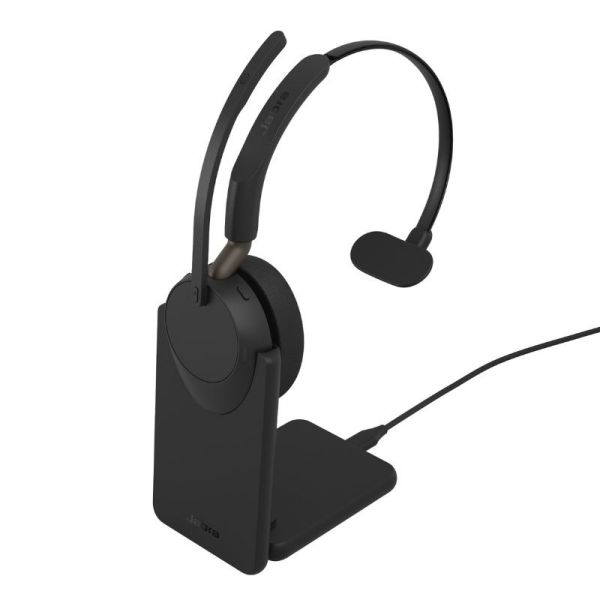 Jabra Evolve3 65 UC Mono con USB-A y base de carga
