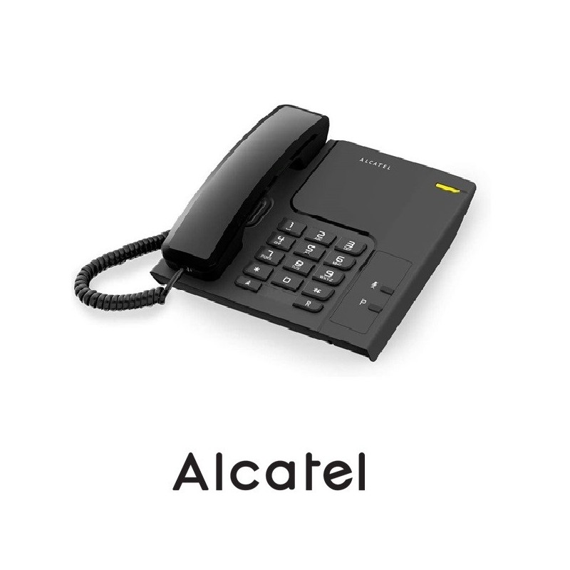 Alcatel T26 teléfono analógico negro